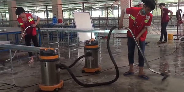 Ngành vệ sinh công nghiệp đang dần phát triển mạnh ở nước ta
