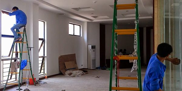 Các công việc vệ sinh công trình xây dựng cơ bản